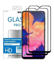 2 verres trempés noirs pour...