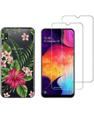 Coque exotique + 2 verres...