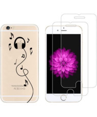 Coque iPhone 6/6S + 2 films...