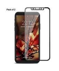 2 verres trempés noirs pour...